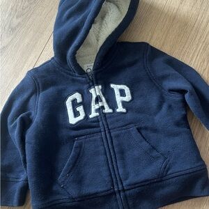 GAP Kids Dark Blue Fleece Hoodie